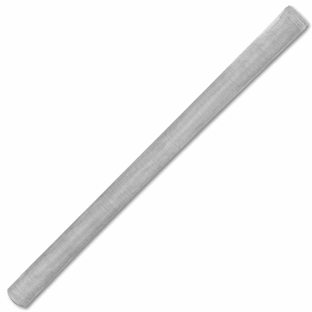 Aluminum Mesh Screen Roll 39.4"x196.9" Silver O410662
