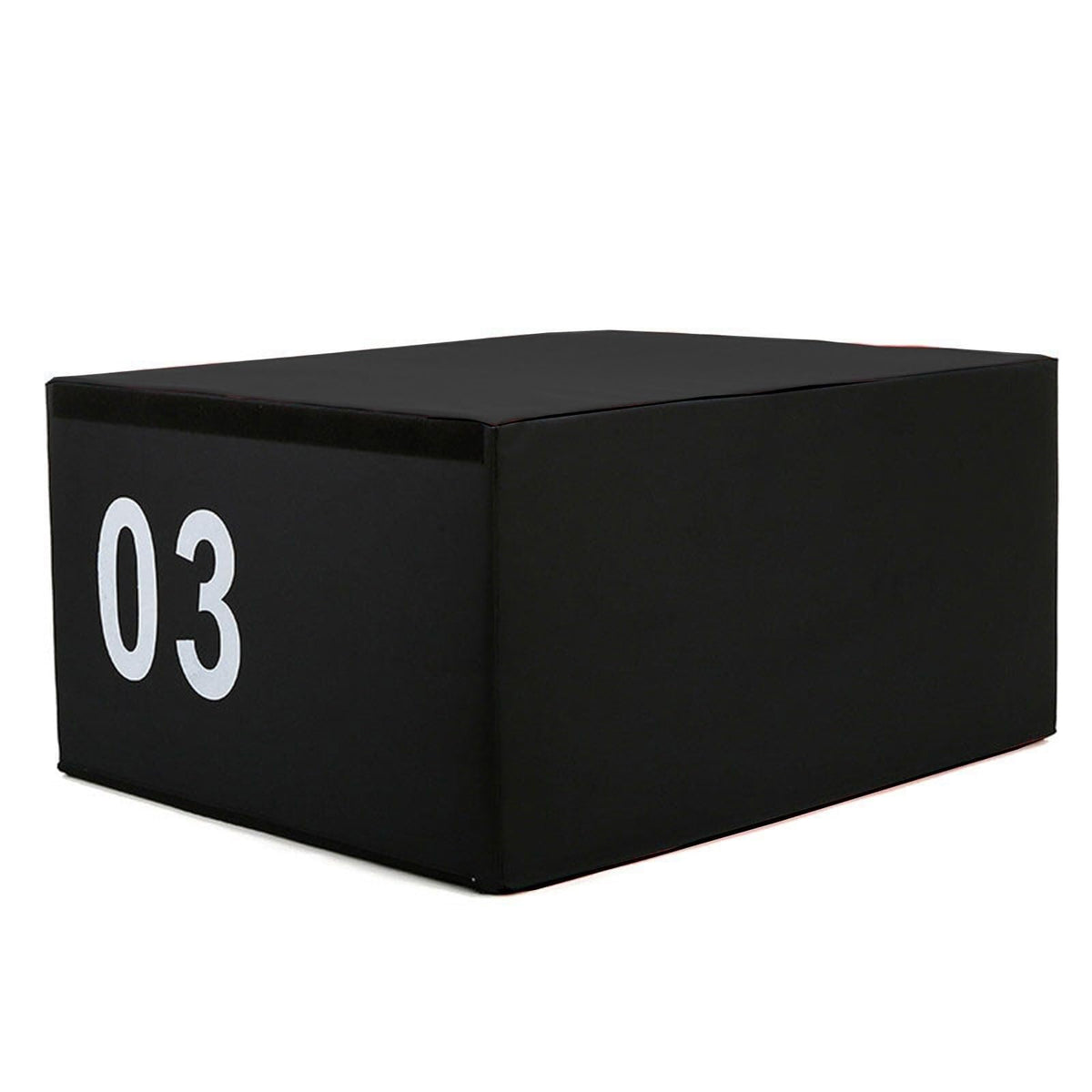 4-in-1 Foam Jumping Exercise Box Non-slip PU Leather Cover H698