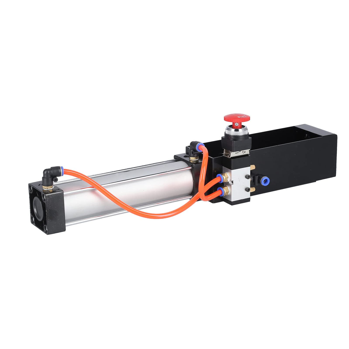 Pneumatic Can Crusher, Steel Frame, 100 Psi, 12 and 16 Oz C7124