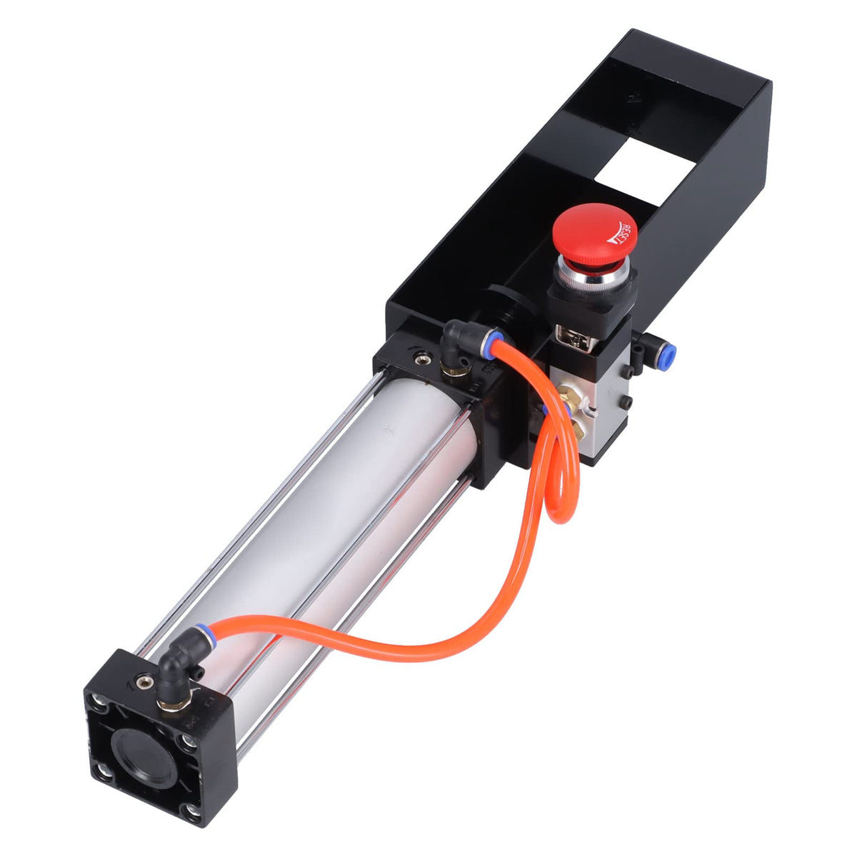 Pneumatic Can Crusher, Steel Frame, 100 Psi, 12 and 16 Oz C7124