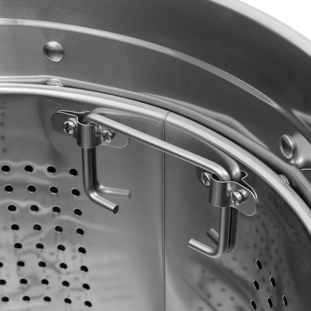 78 Qt Stainless Steel Stock Pot with Lid J1460