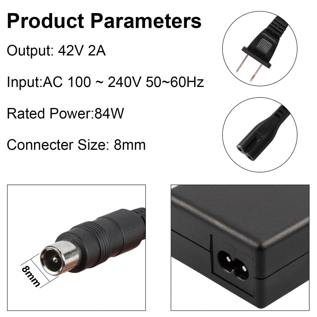 42V 2A Charger for 36V Li-ion Battery K35887