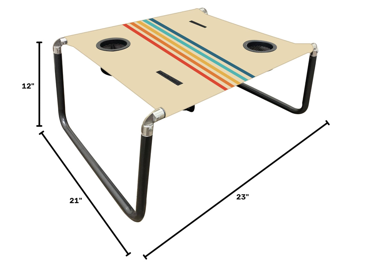 Lightweight Portable Foldable Beach Table with Cup Holder V522