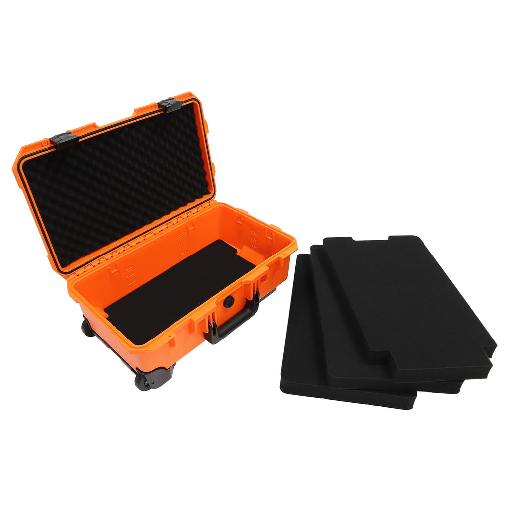 22" Weatherproof Hard Camera Case with Foam S1081