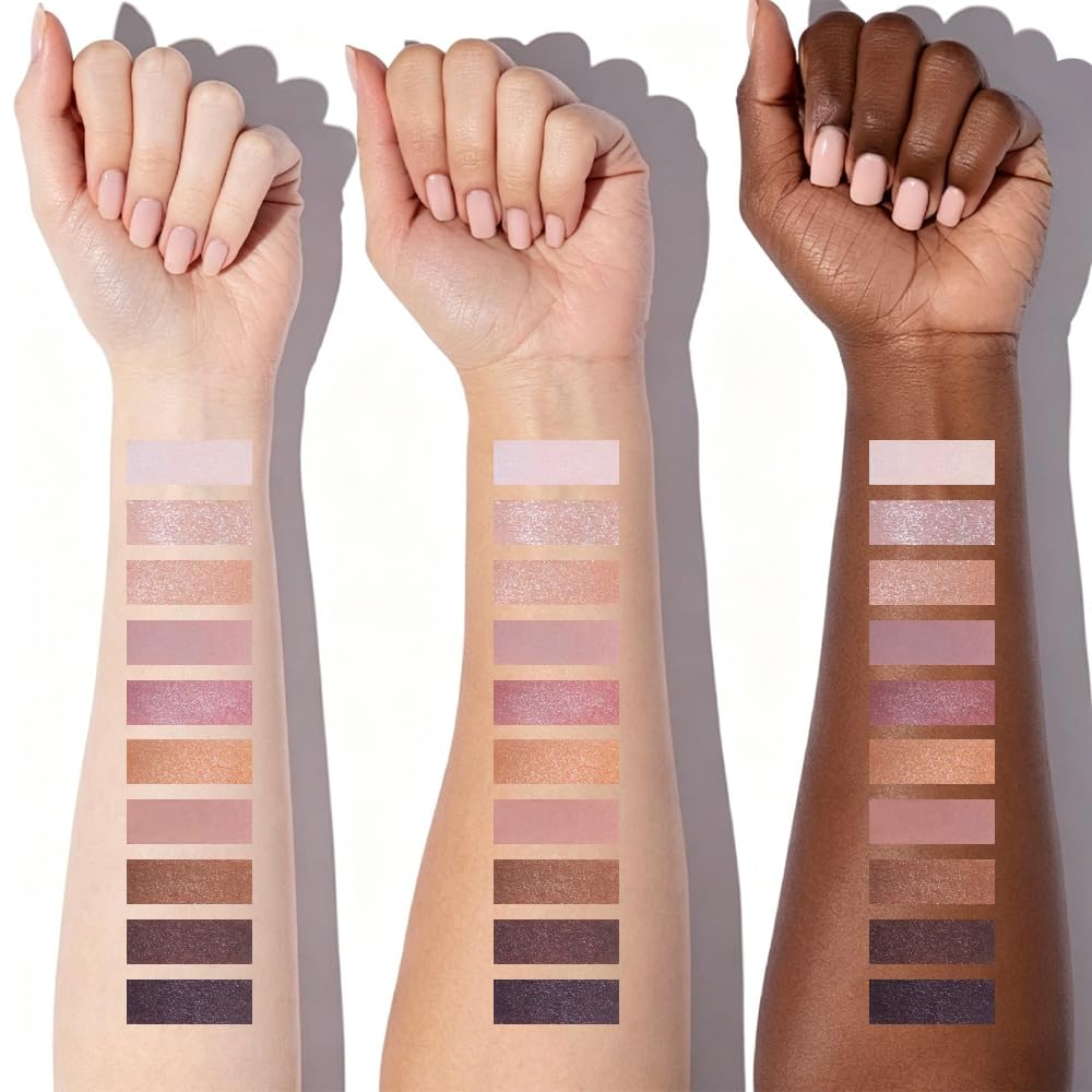 10 Color Matte and Shimmer Eyeshadow Palette A3817