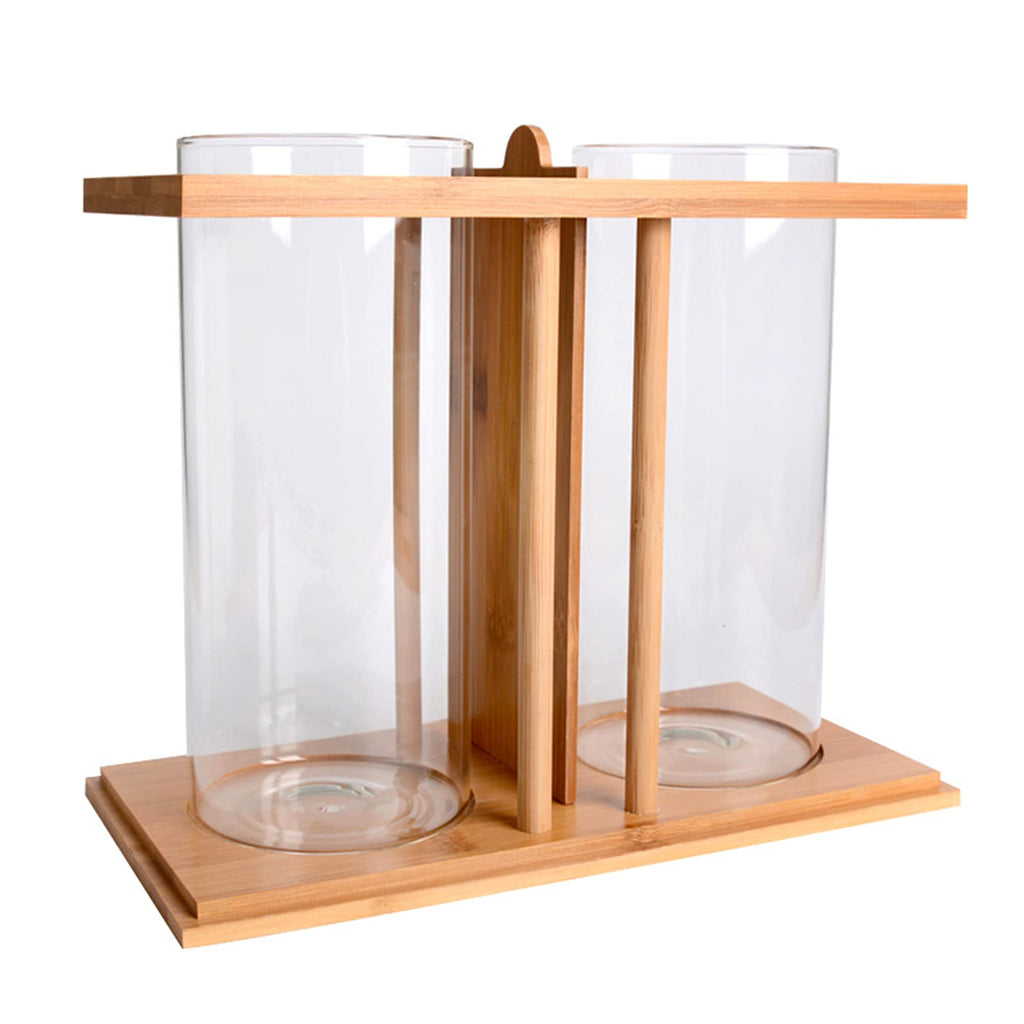 Bamboo Desktop Aquarium with LED Light Z1751