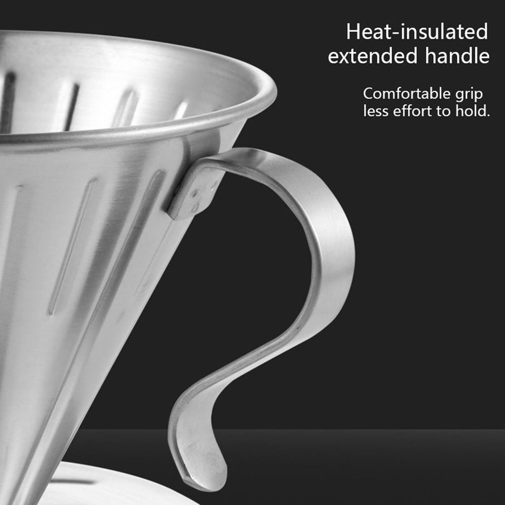 Pour over Stainless Steel Reusable Coffee Dripper B233