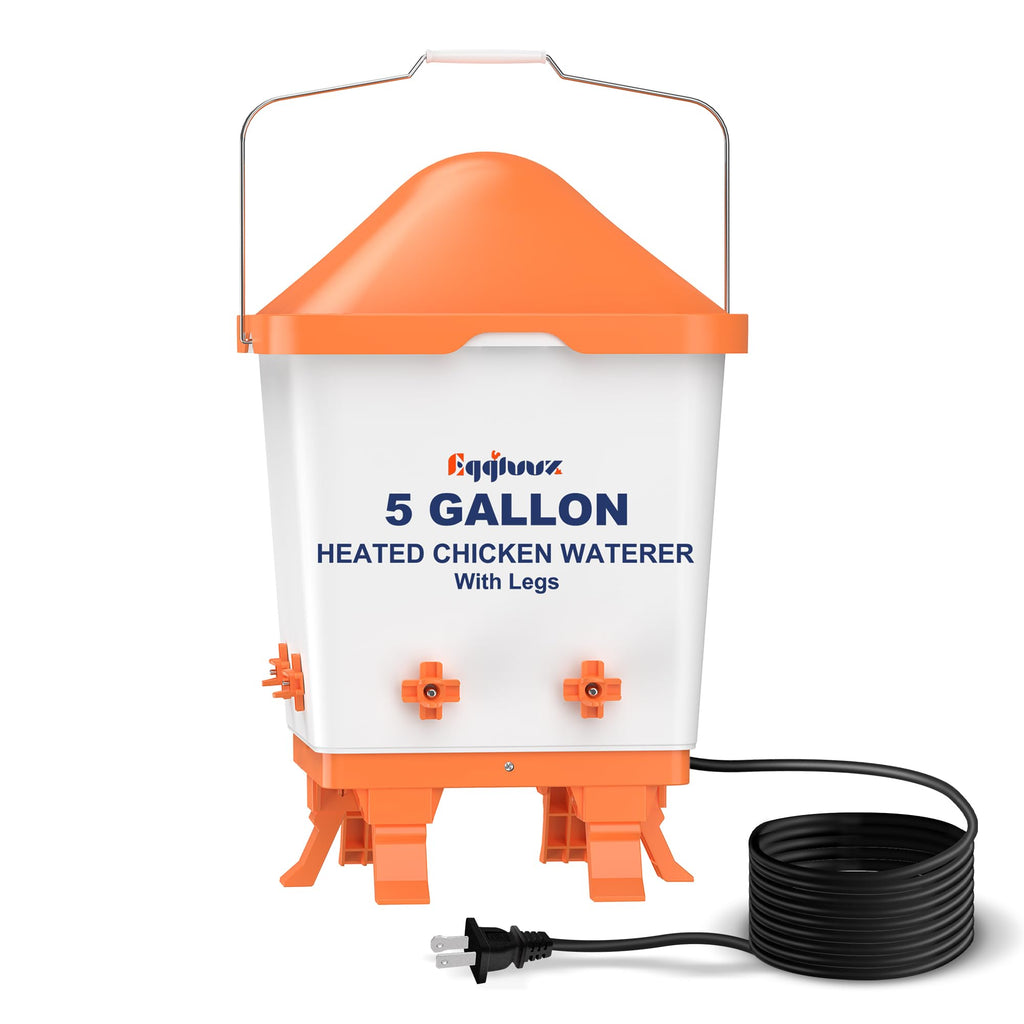 Heated Chicken Waterer 5 Gallon Thermostatically Controlled P7655
