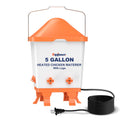 Heated Chicken Waterer 5 Gallon Thermostatically Controlled P7655