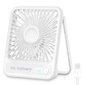 White USB Desk Fan Z9851