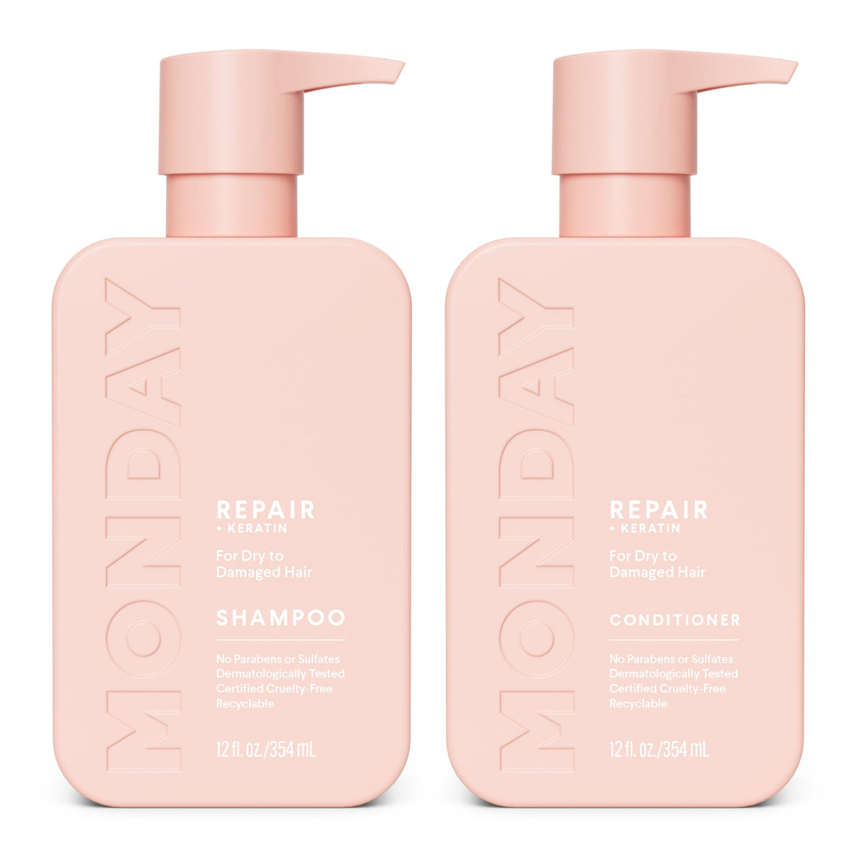 Repair Shampoo and Conditioner Set 2 Count 12 oz Q75098