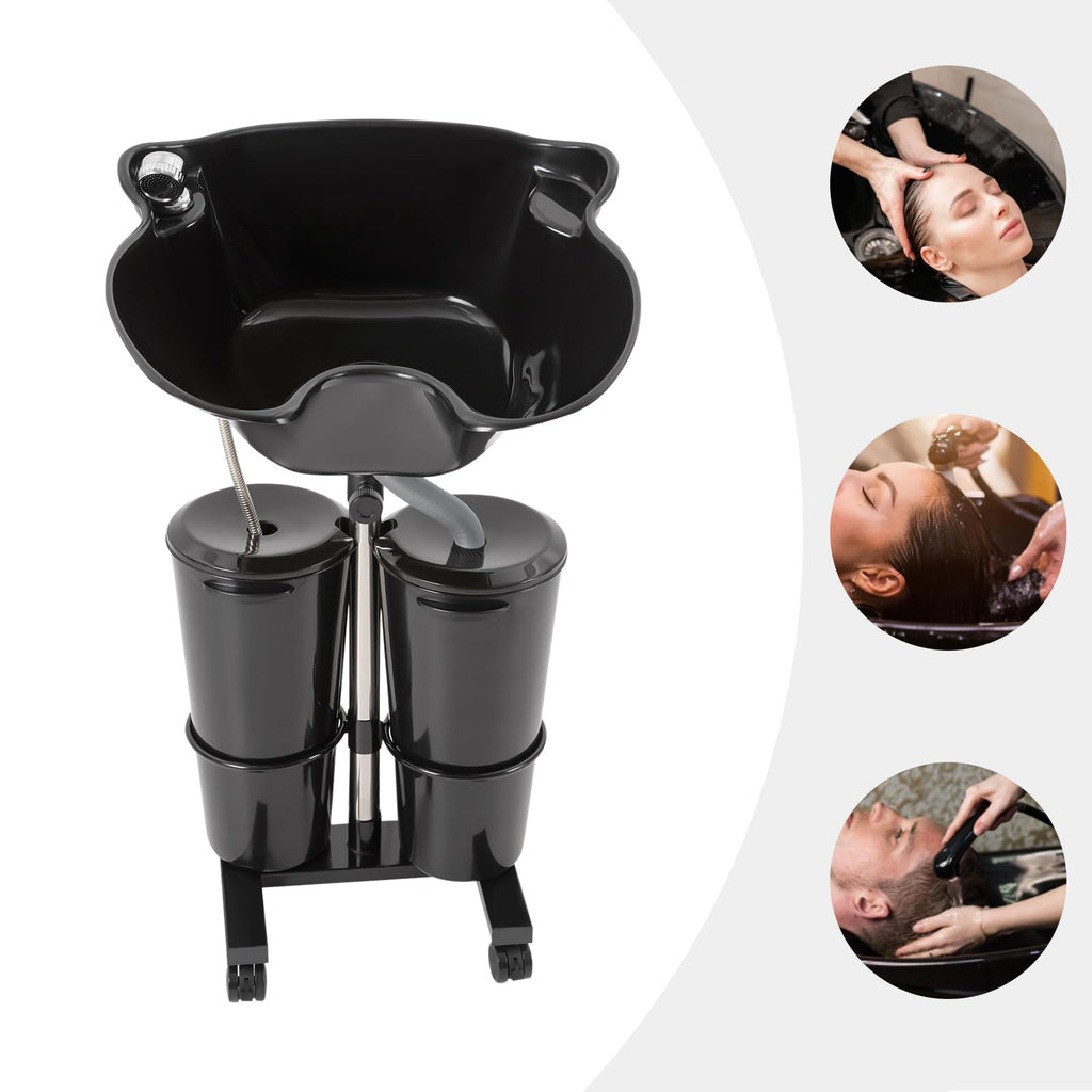 Portable Shampoo Bowl with Electric Pump E204