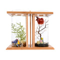 Bamboo Desktop Aquarium with LED Light Z1751