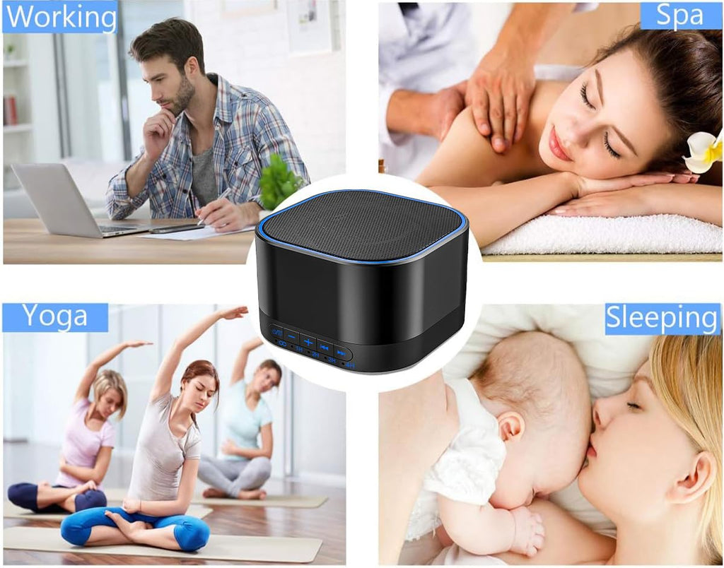 White Noise Machine with 20 Non Looping Sounds U70764