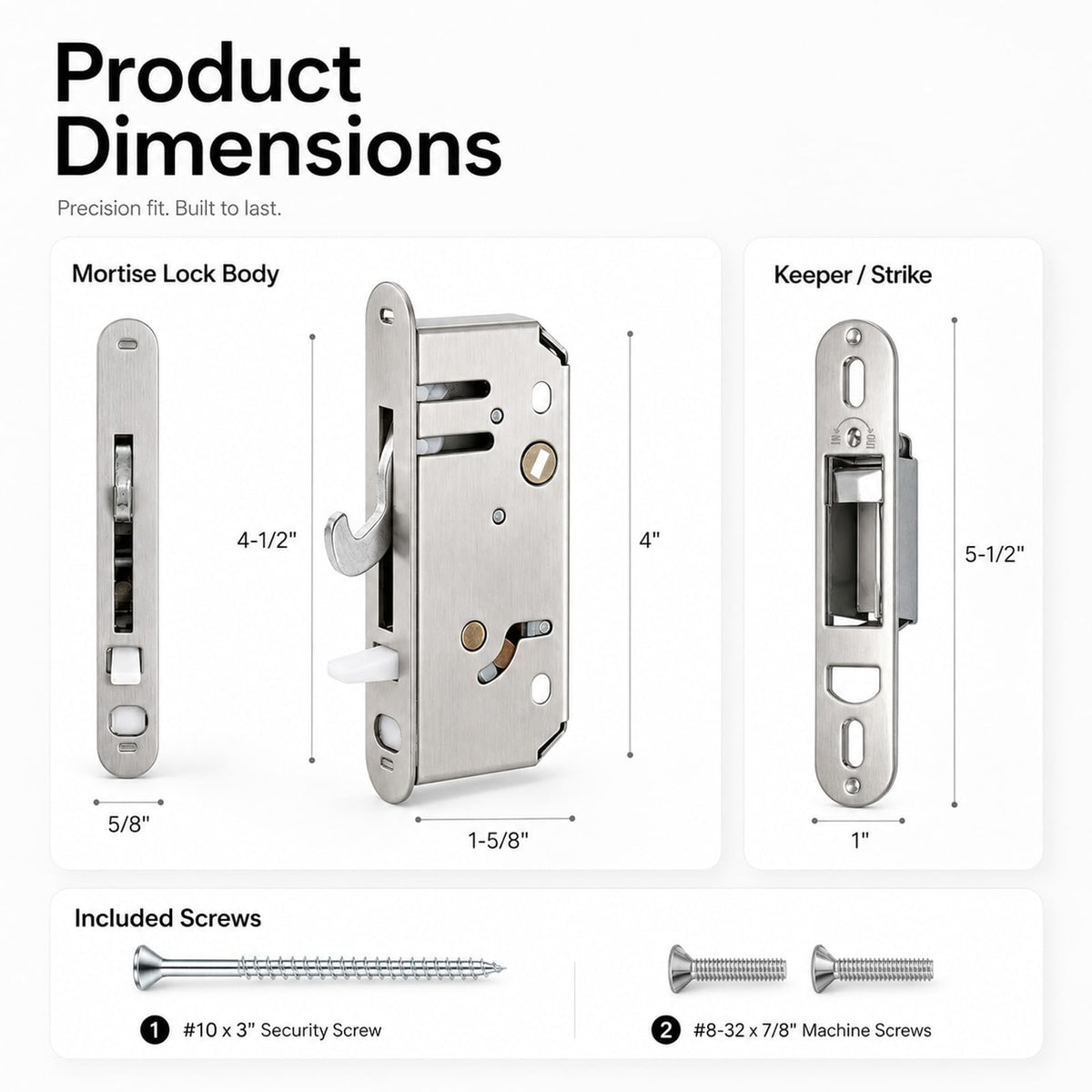 Sliding Door Lock Replacement Kit H73145