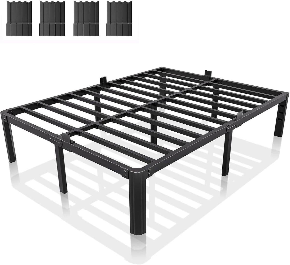 14 Inch Heavy Duty Metal Bed Frame E835