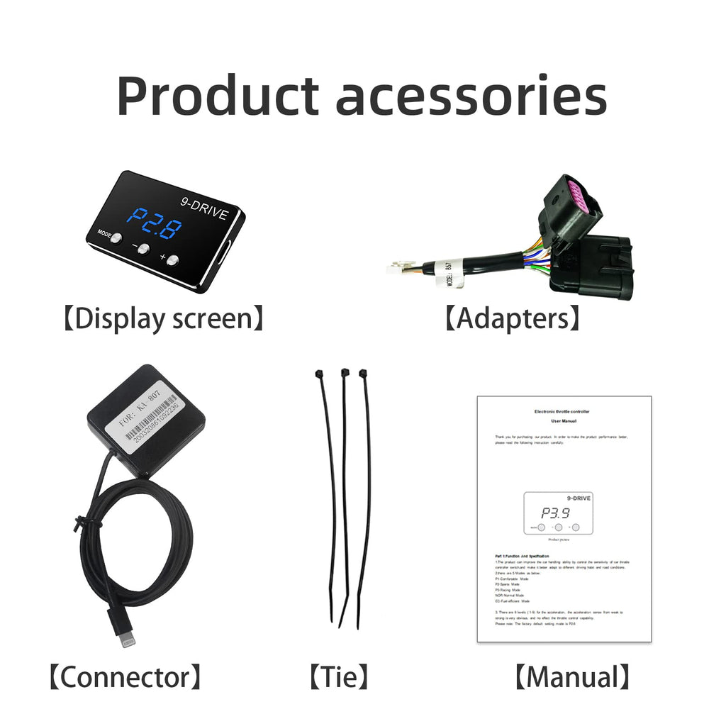 9 Drive Modes Electronic Accelerator C240