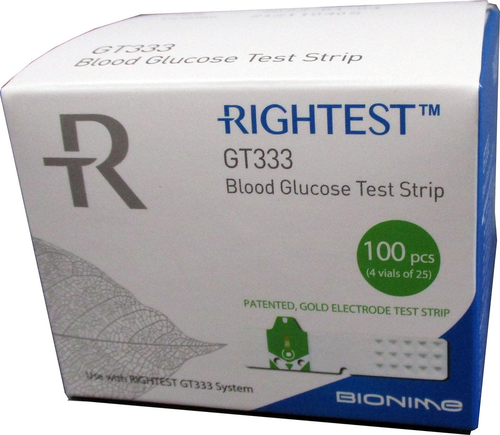 Blood Glucose Test Strips, Box of 100 G579