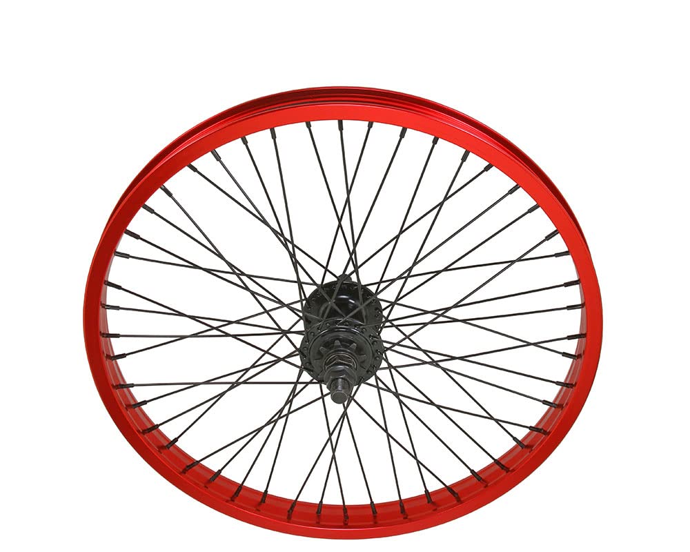 20 x 2.125 Alloy Rear Wheel 48 Spoke Black A752