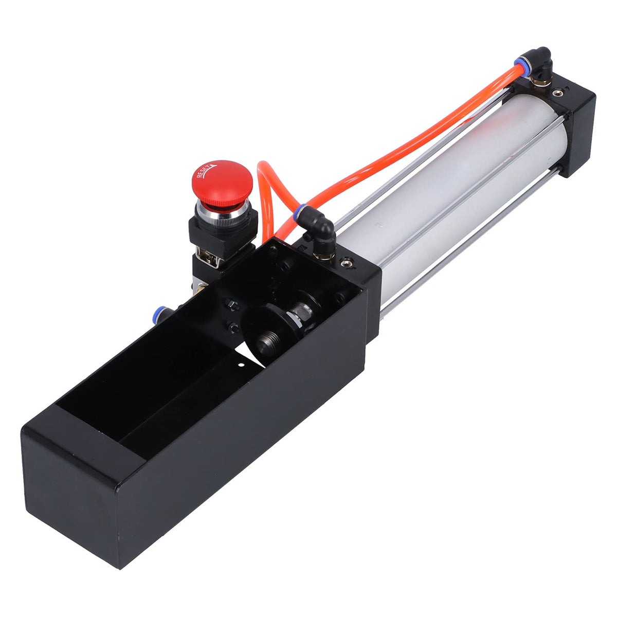 Pneumatic Can Crusher, Steel Frame, 100 Psi, 12 and 16 Oz C7124