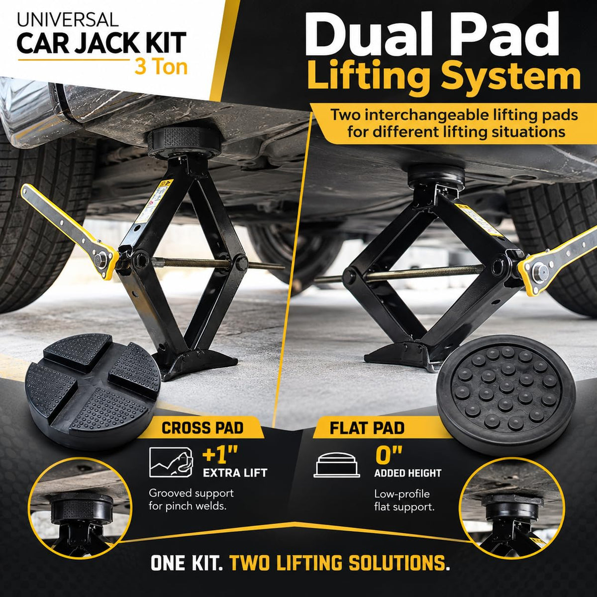 3 Ton Scissor Jack W3165