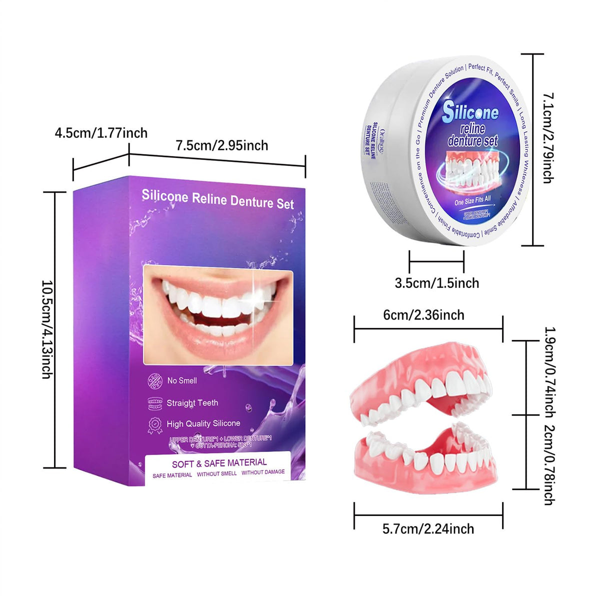 Silicone Denture Set Y979