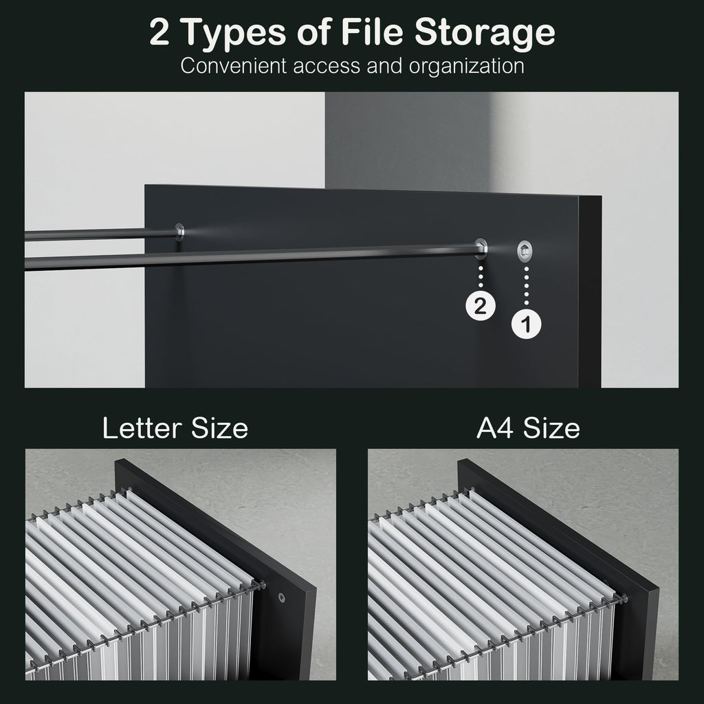 4 Drawer File Cabinet with Lock S94574