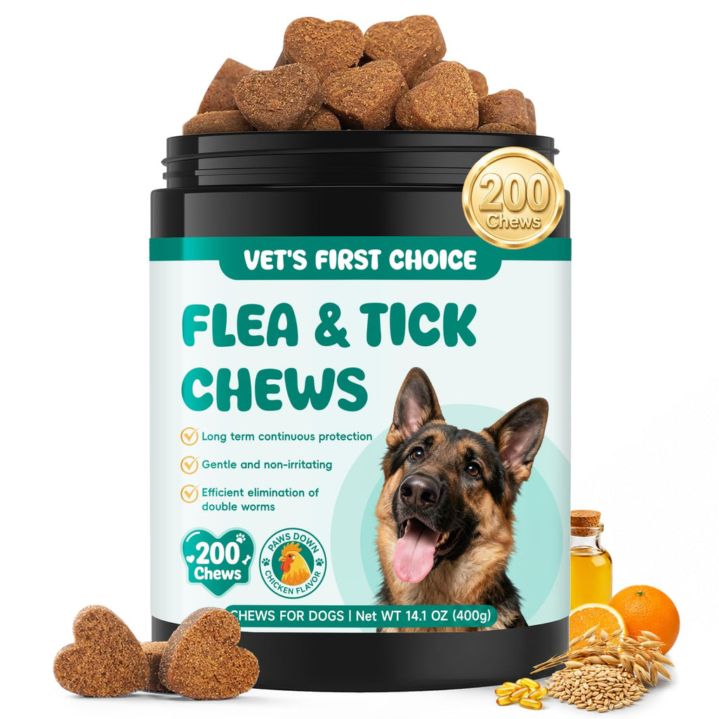 Flea and Tick Chews for Dogs N4763