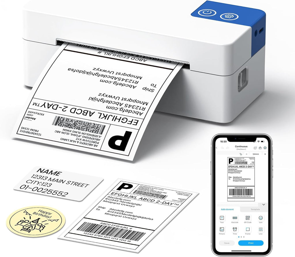 Bluetooth 4x6 Thermal Label Printer R48032