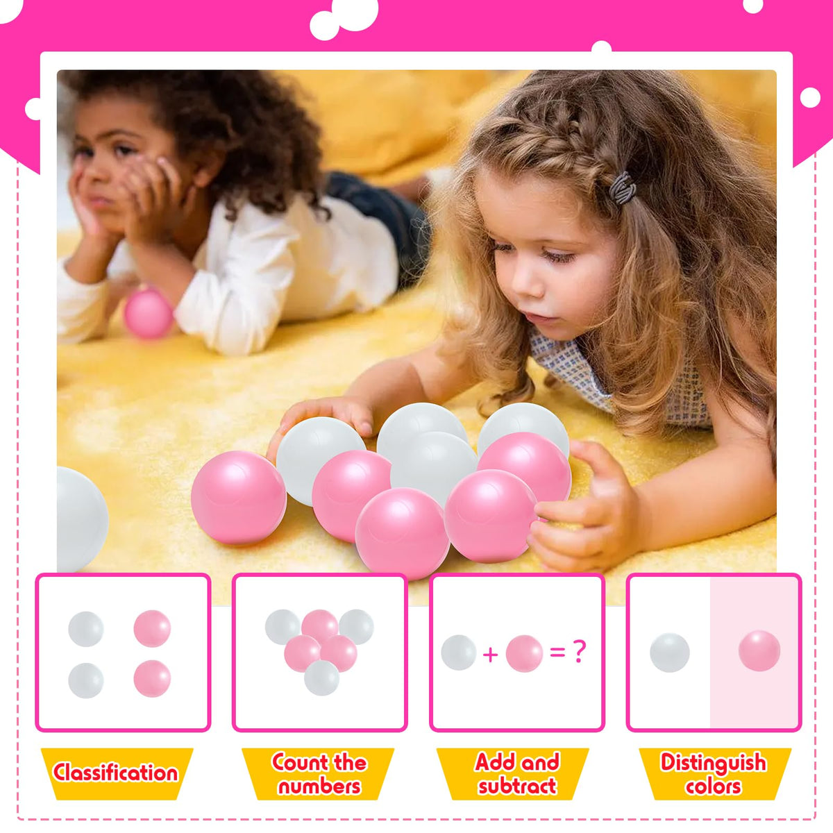 100 Ball Pit Balls S116