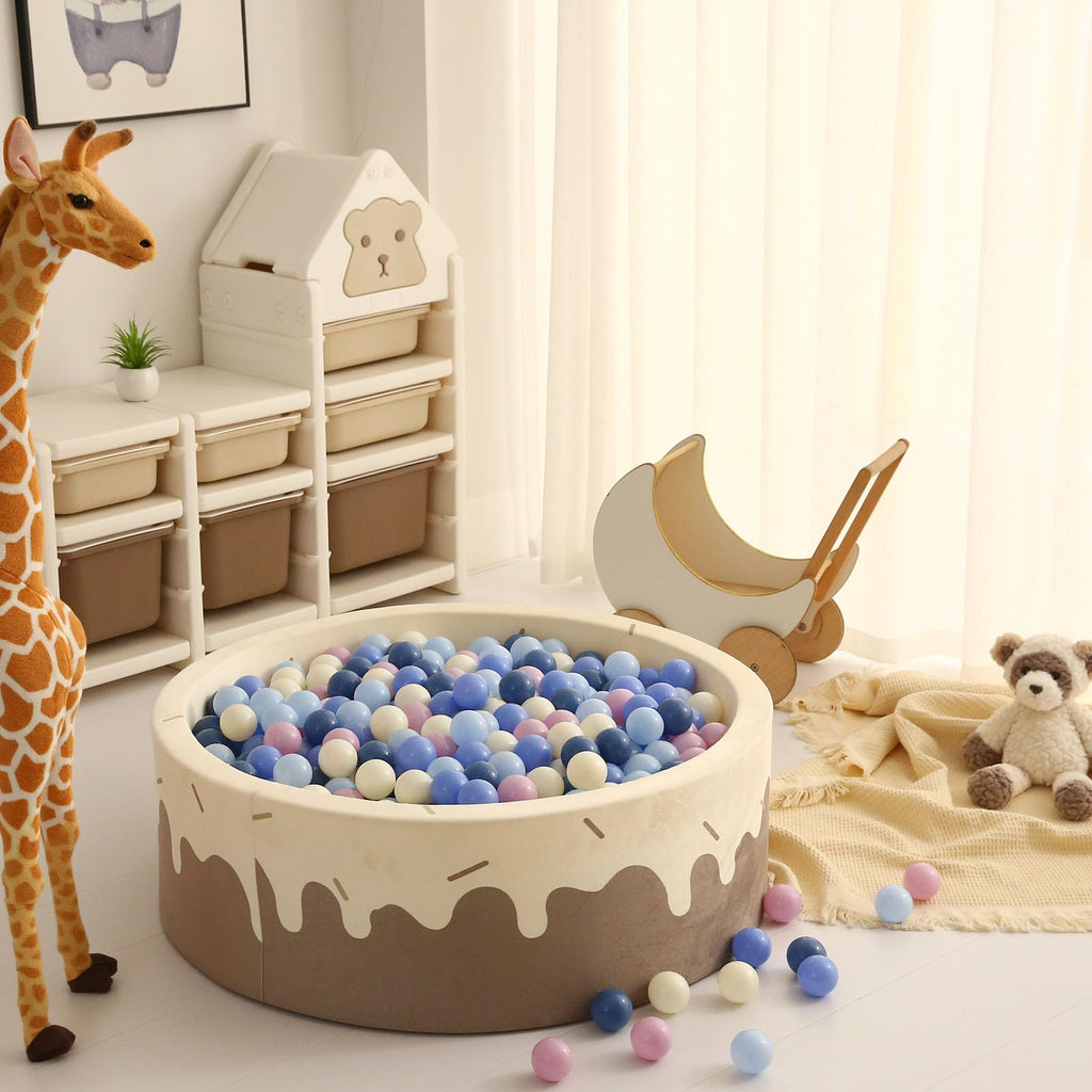 Cream Ball Pit Balls 100 Balls 2.2 Inch K33210