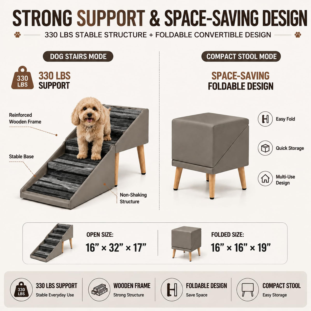 Small Dog Stairs G489