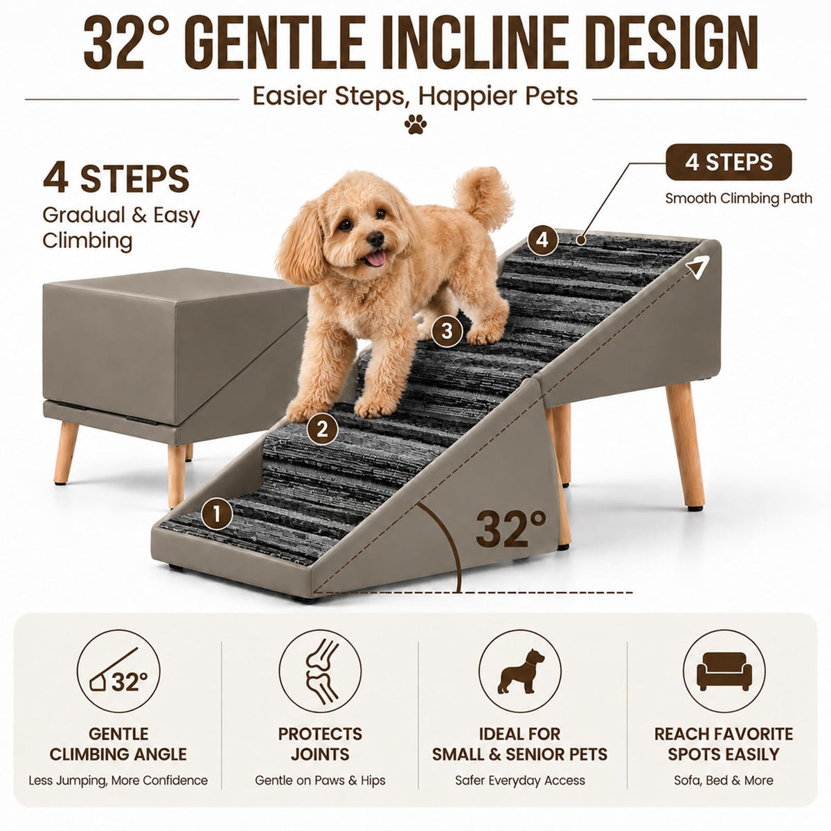 Small Dog Stairs G489