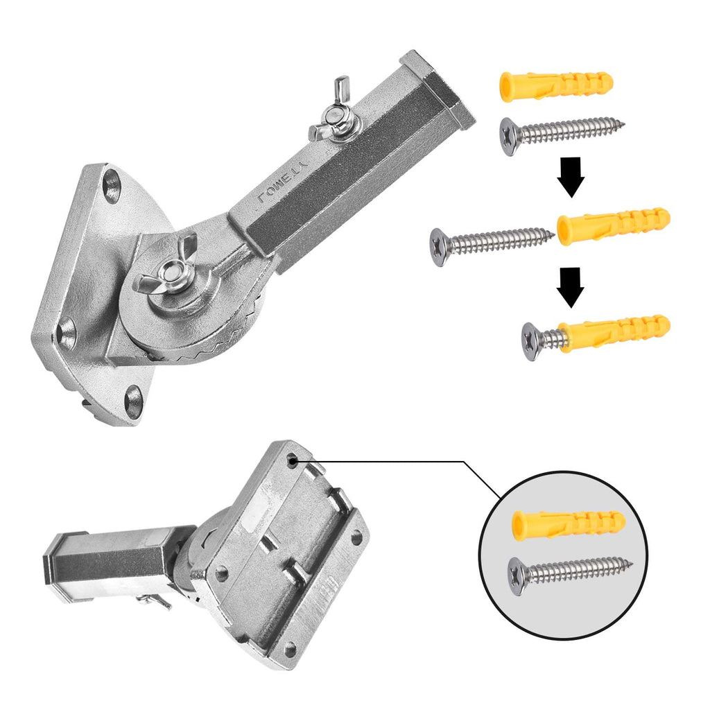 Stainless Steel Multi-Position Flag Pole Holder K7220