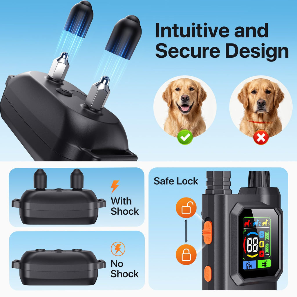 Wireless Dog Collar Fence System & Training Collar W538060
