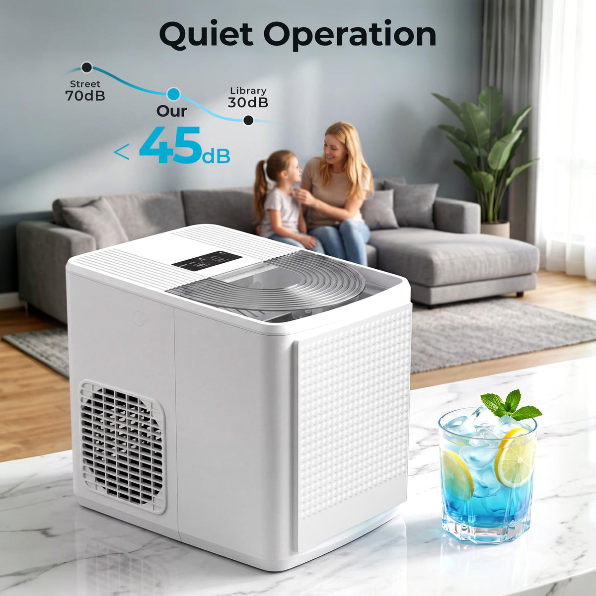 Bullet Ice Maker Countertop N463