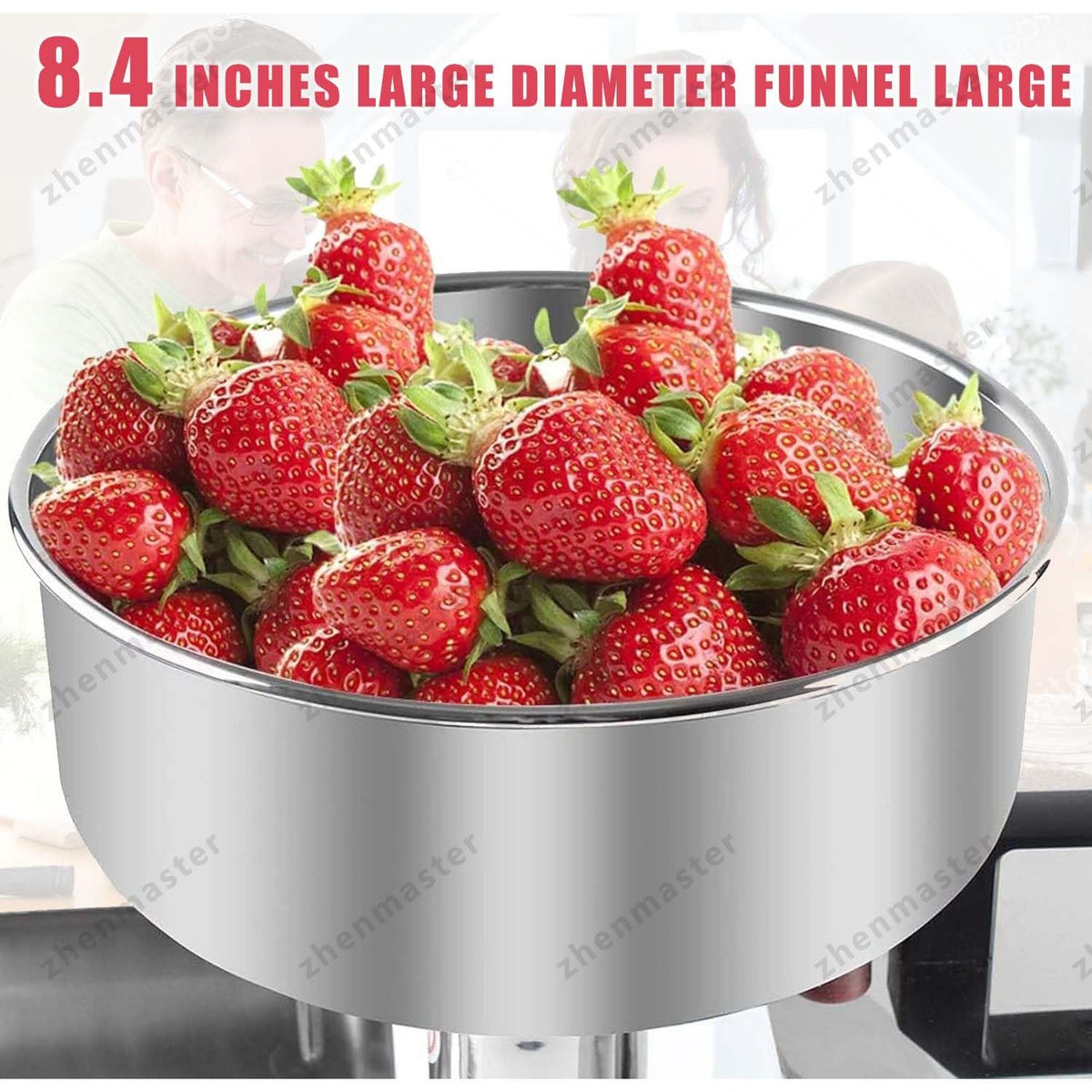 450W Stainless Steel Electric Tomato Strainer U86848