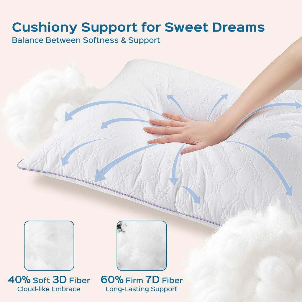 King Size Down Alternative Pillows Set of 2 M38940