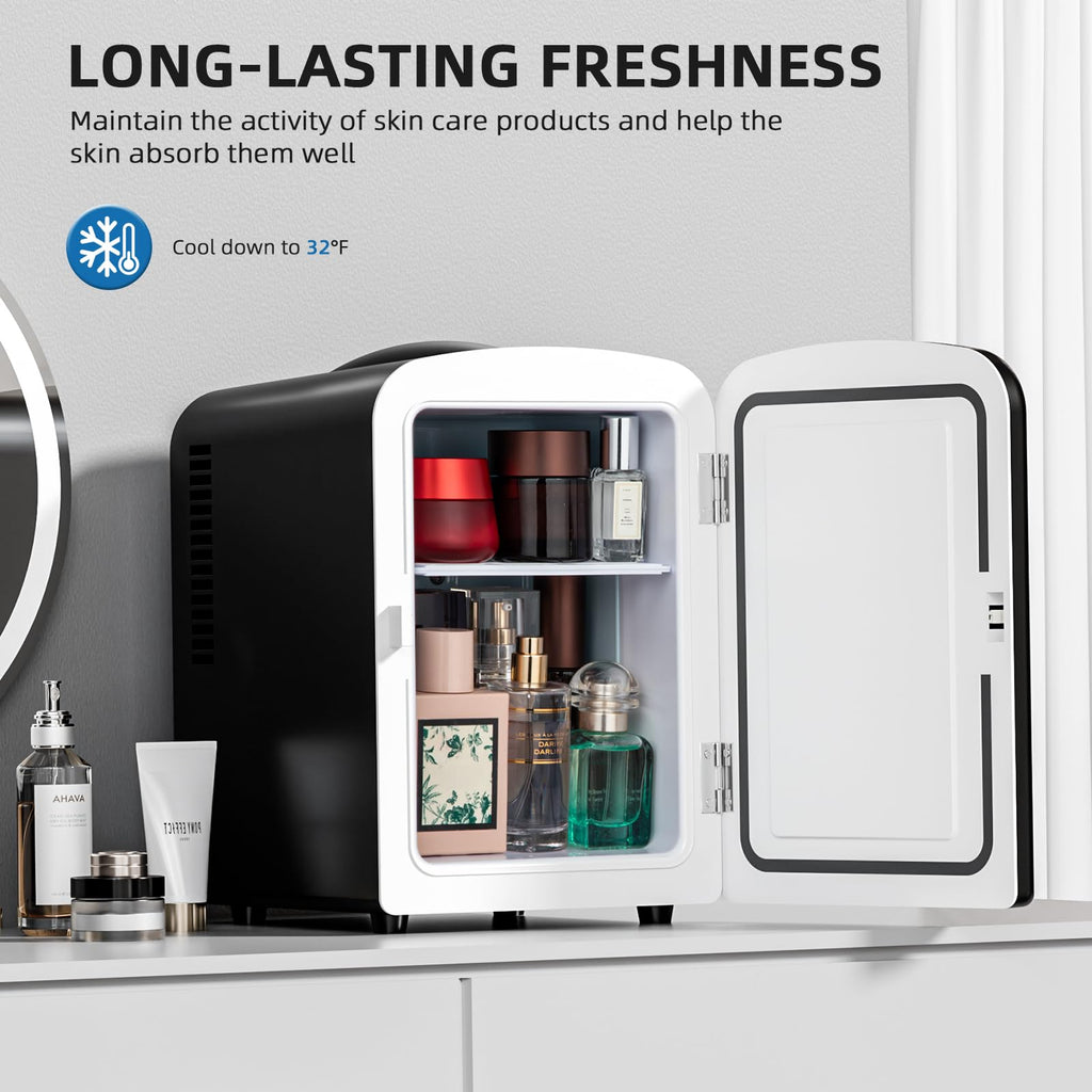 Compact Mini Fridge 4L Black O3640