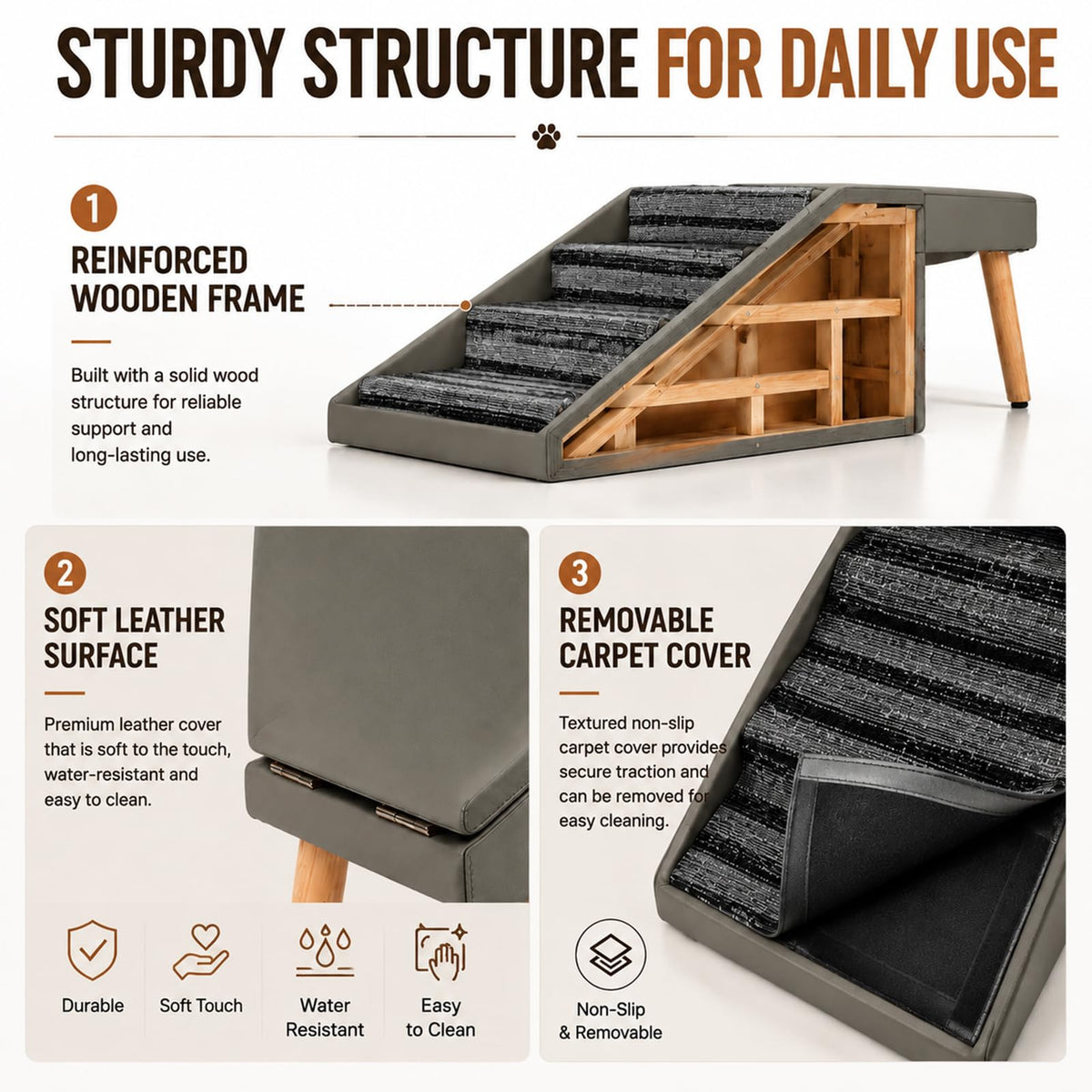 Small Dog Stairs G489