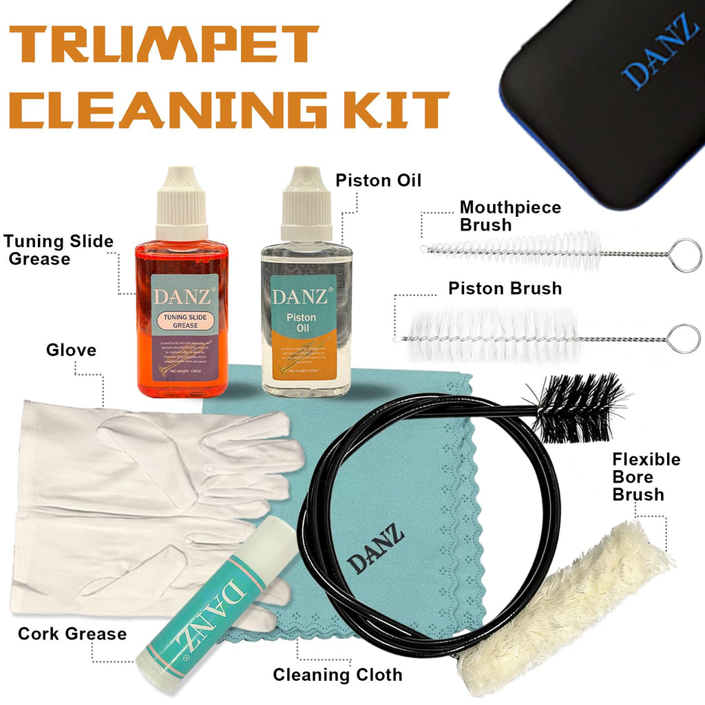 Trumpet Cleaning Kit with Storage Box H131037