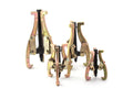 3 Jaw Gear Puller Set 4pc Heavy Duty Heat Treated V950