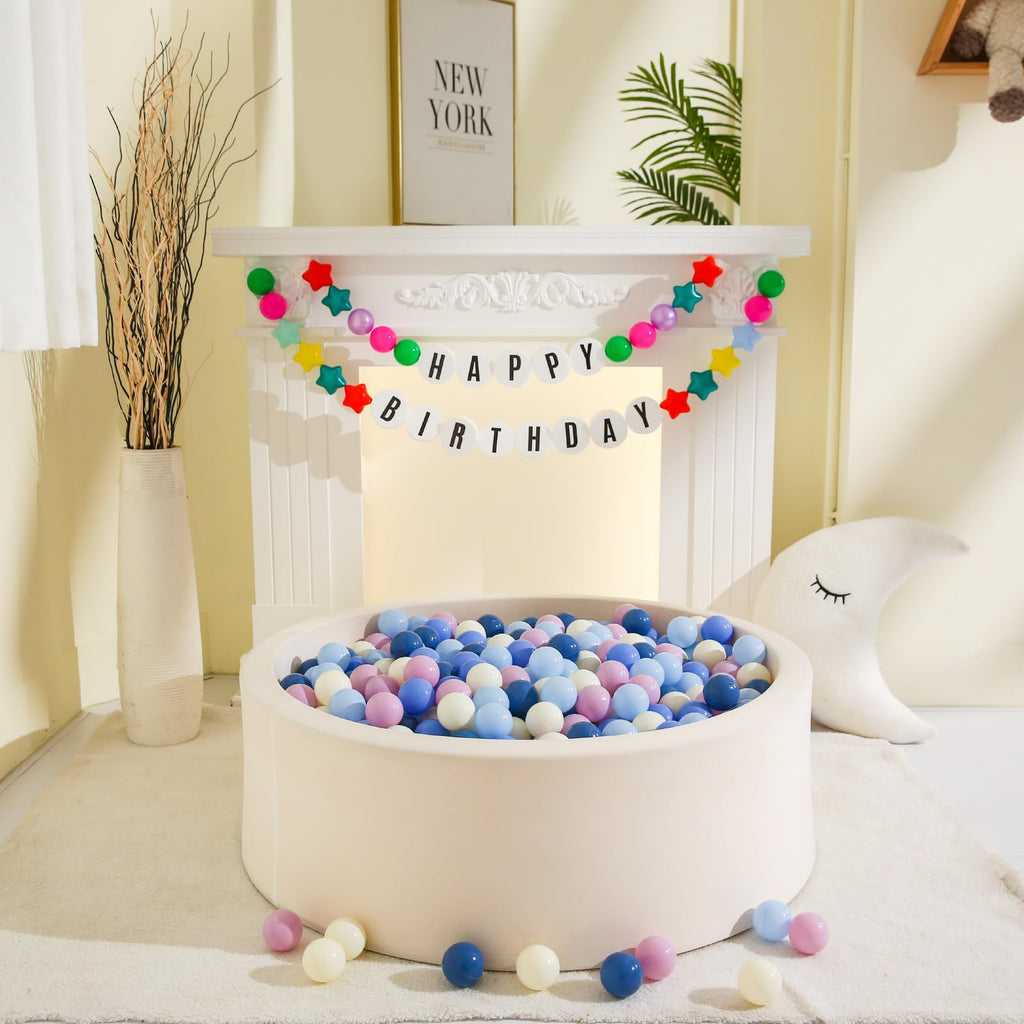 Cream Ball Pit Balls 100 Balls 2.2 Inch K33210