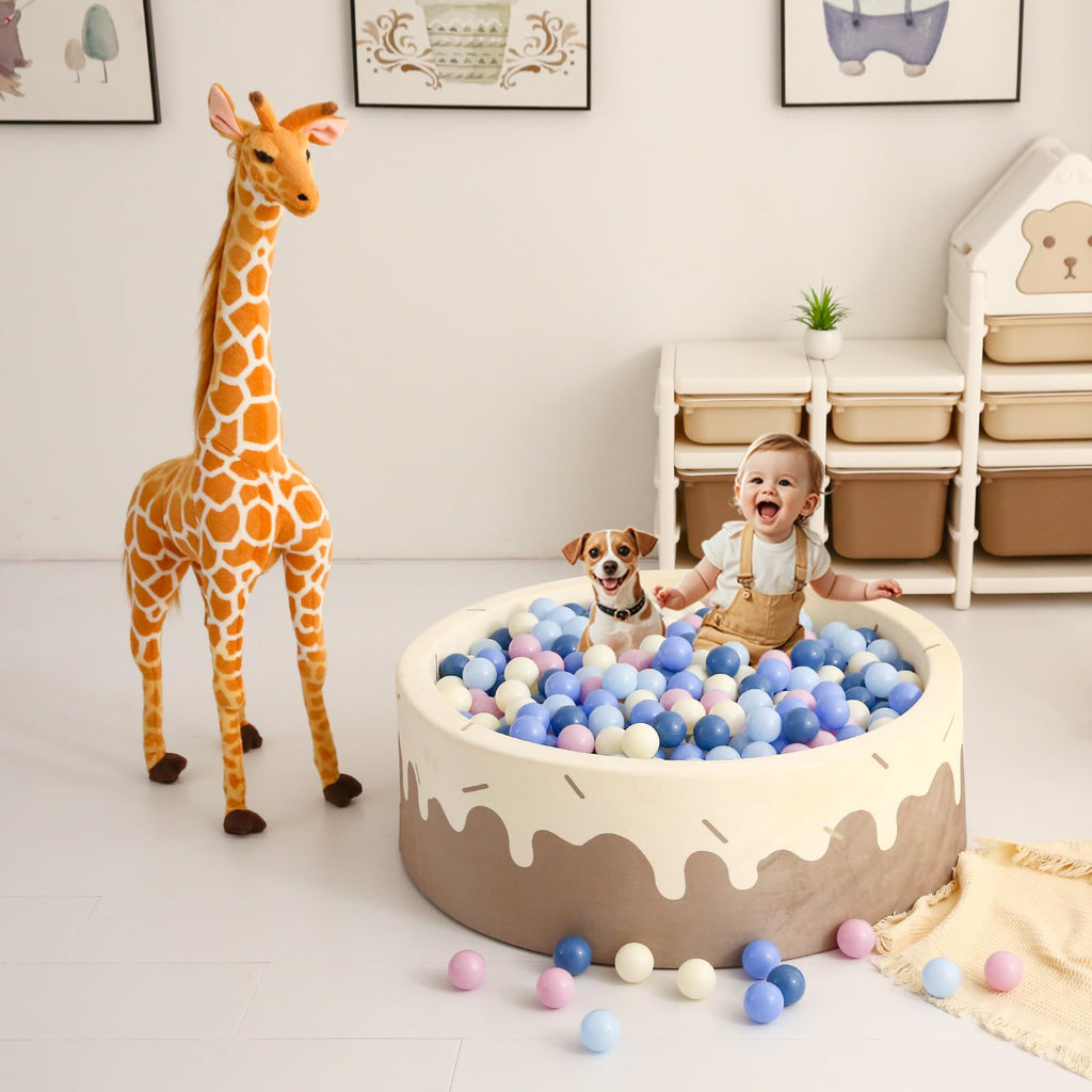 Cream Ball Pit Balls 100 Balls 2.2 Inch K33210