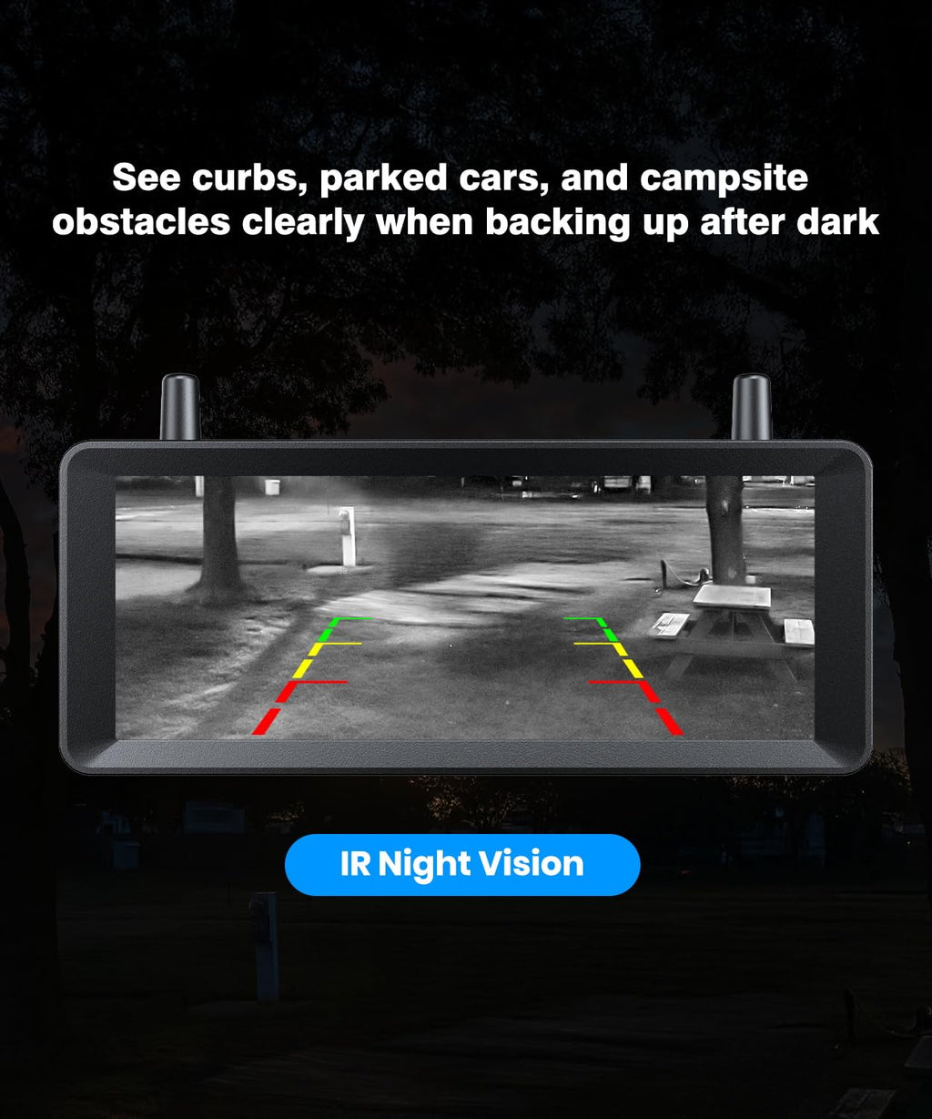 Wireless RV Backup Camera H112