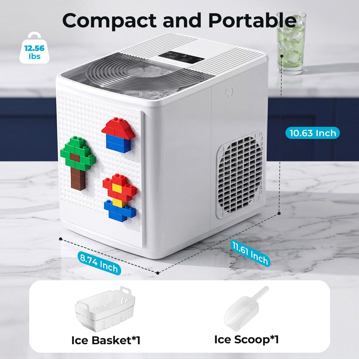 Bullet Ice Maker Countertop N463