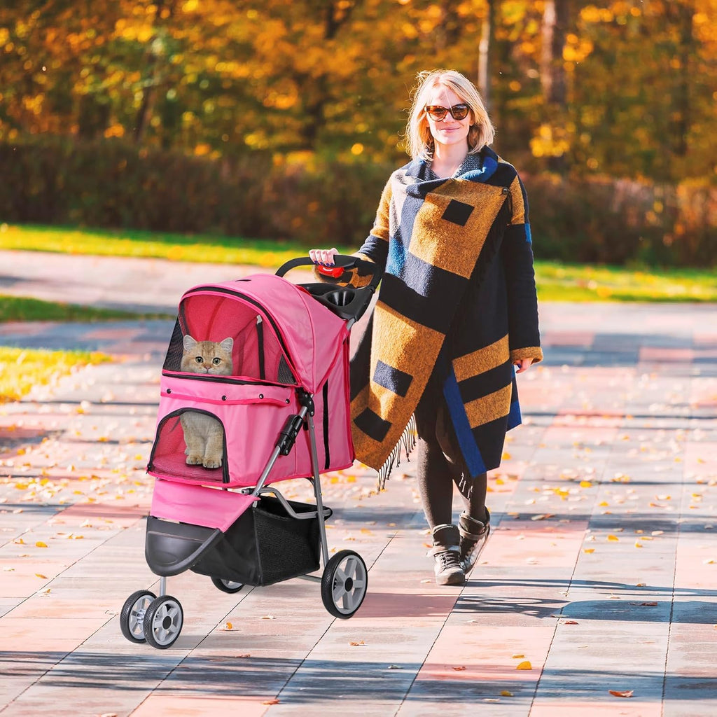Foldable Pet Stroller W12028