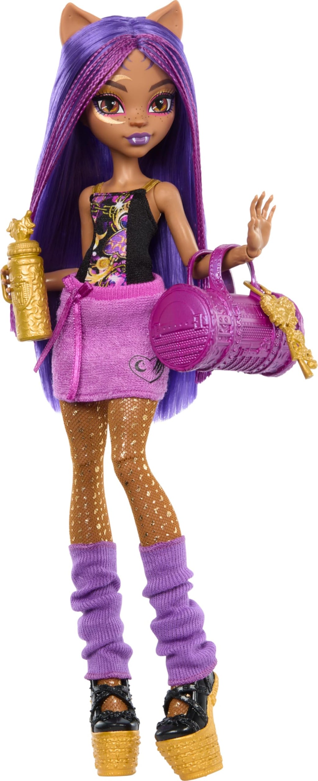Doll with Wardrobe and 19 Accessories Z54305
