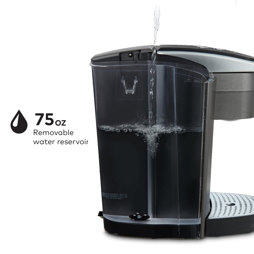 Single Serve K-Cup Pod Coffee Maker, 8 to 12oz Brew Size, Programmable V4299