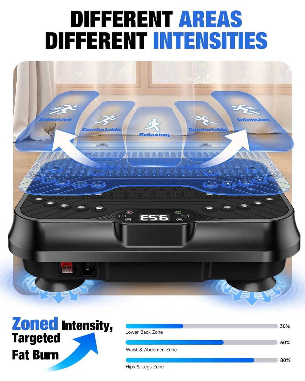 Vibration Plate Exercise Machine O240314